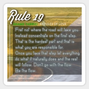 40 RULES OF LOVE - 19 Magnet